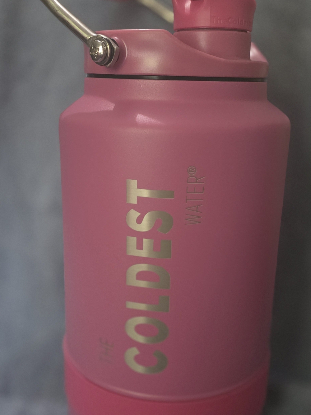 The Coldest Pink Insulated Water Bottle